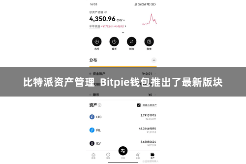 比特派资产管理 Bitpie钱包推出了最新版块
